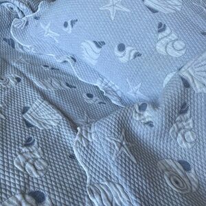 Duvet cover or coverlet,boutique 2-shams, great condition, soft